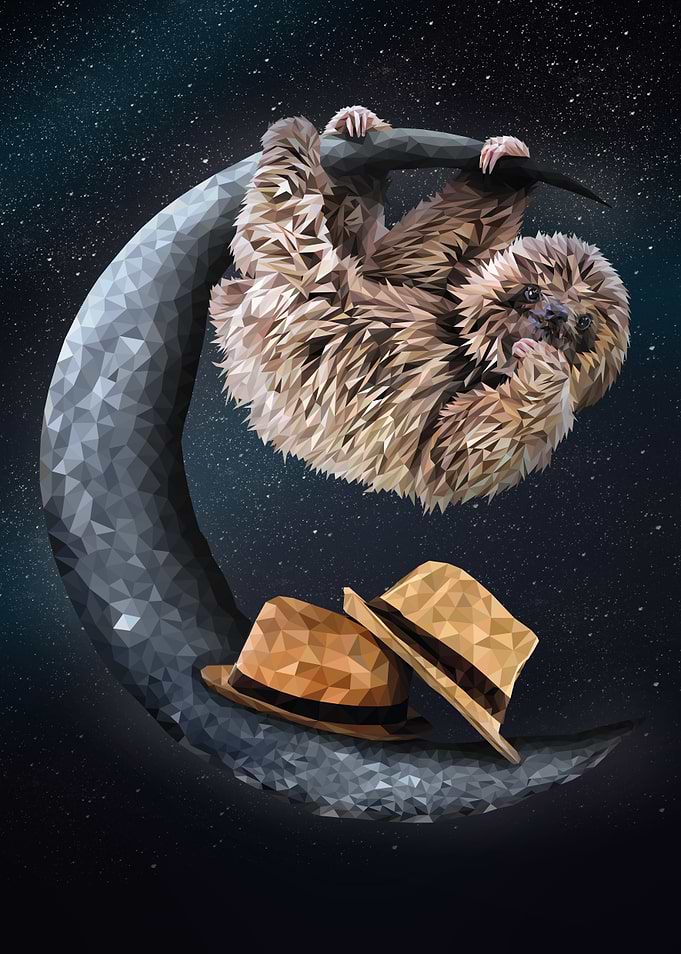 Palethroated sloth