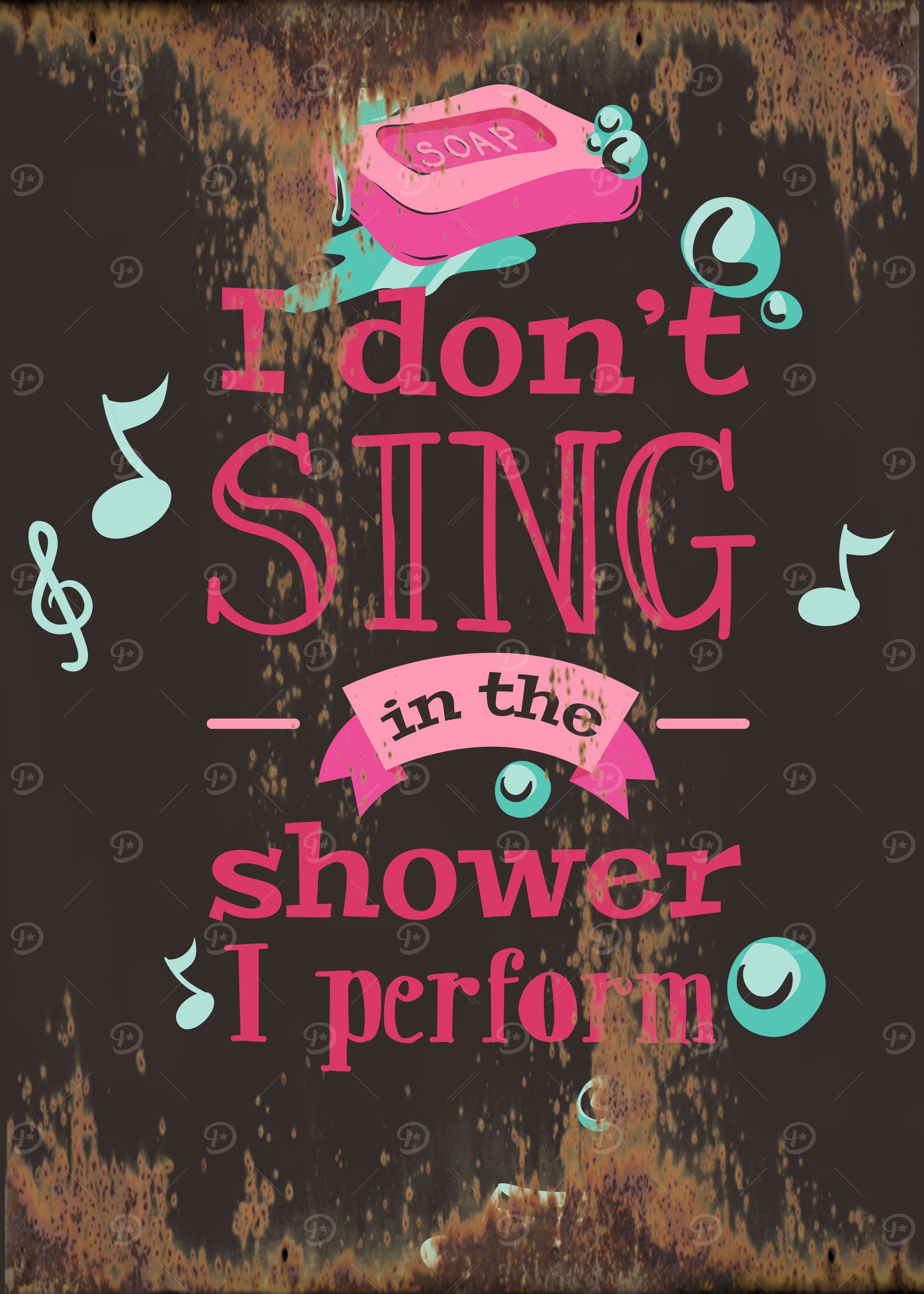 sing in bath