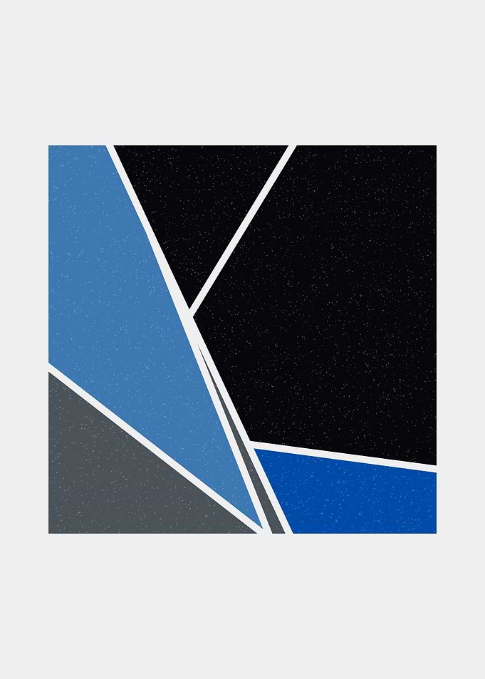 Mondrian style art