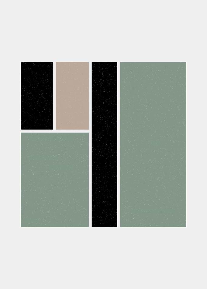 Mondrian style art