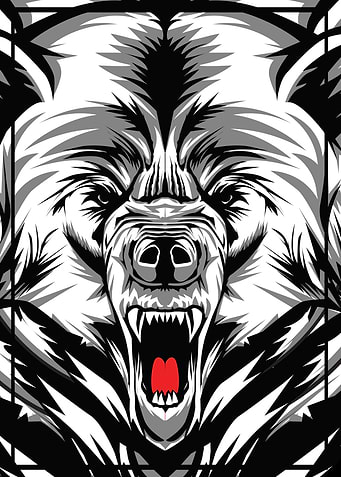 SPIRIT BEAR BW