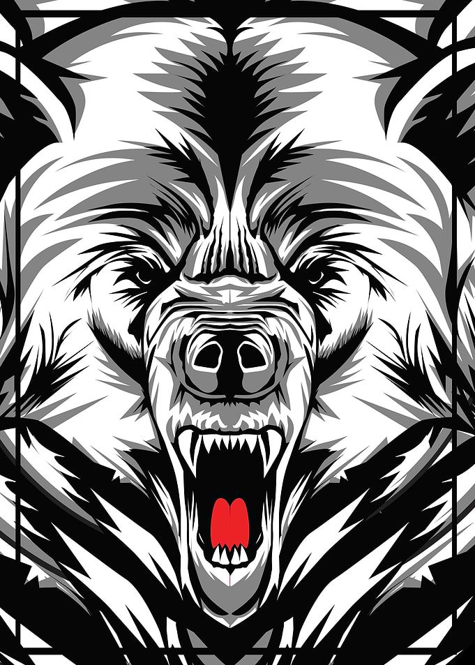 SPIRIT BEAR BW