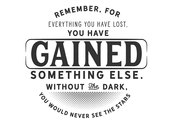 everything you have lost