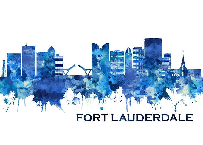 Fort Lauderdale Skyline