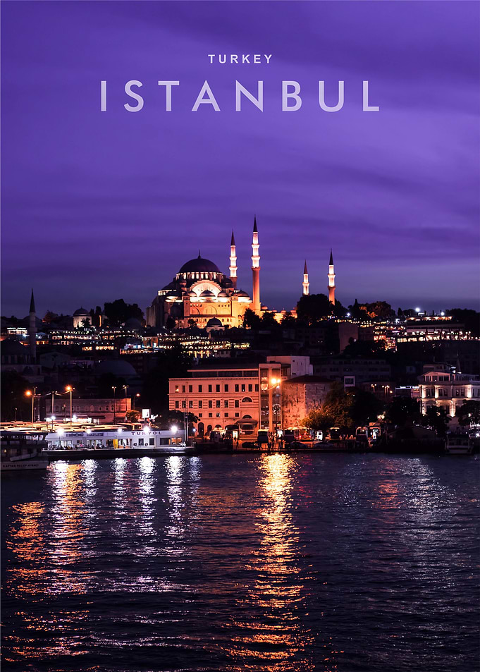 Istanbul night view