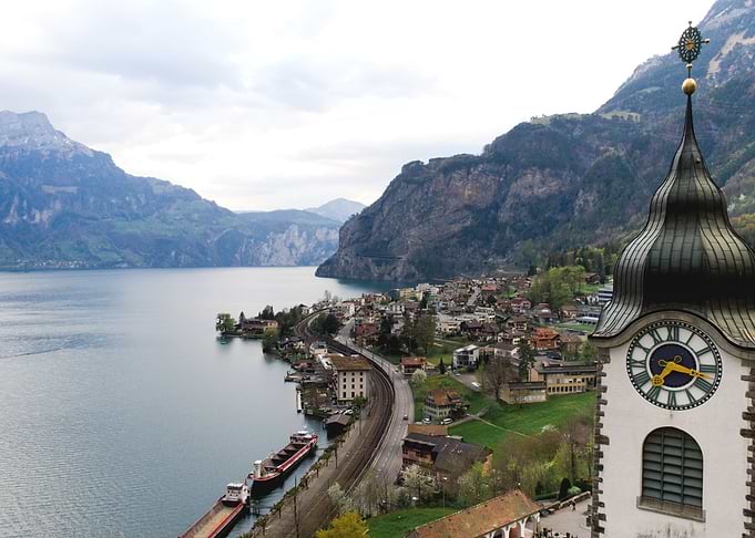 Fluelen Switzerland