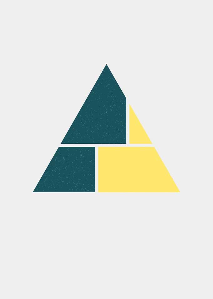 Mondrian style art