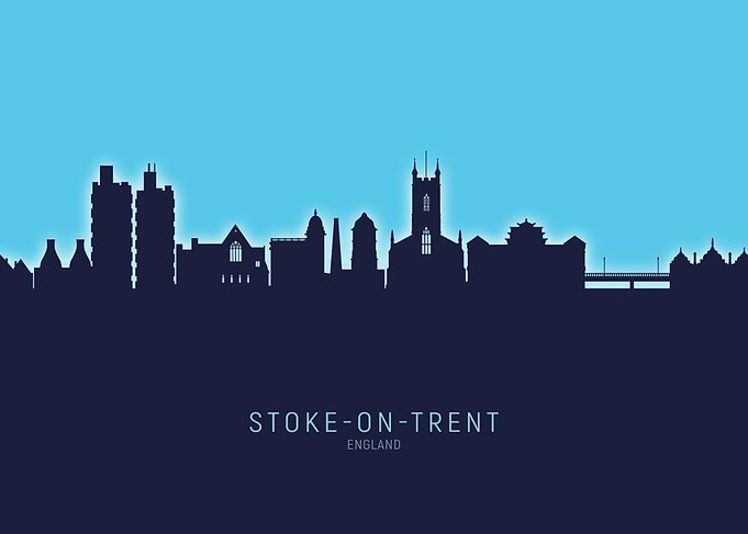 Stoke on Trent Skyline