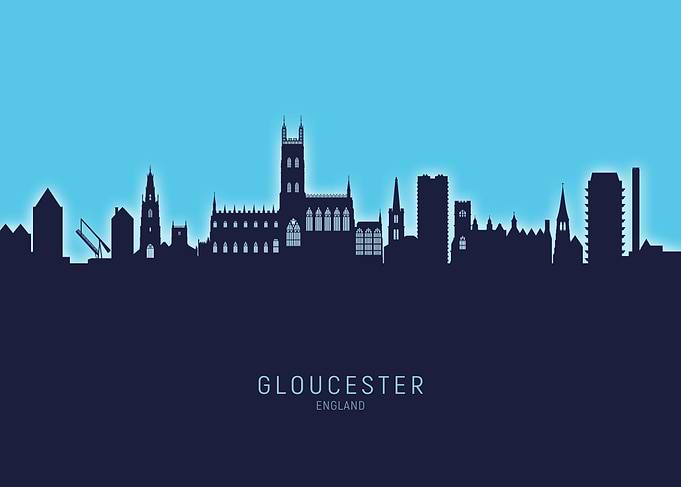 Gloucester Skyline England