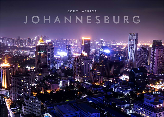 Johannesburg night view