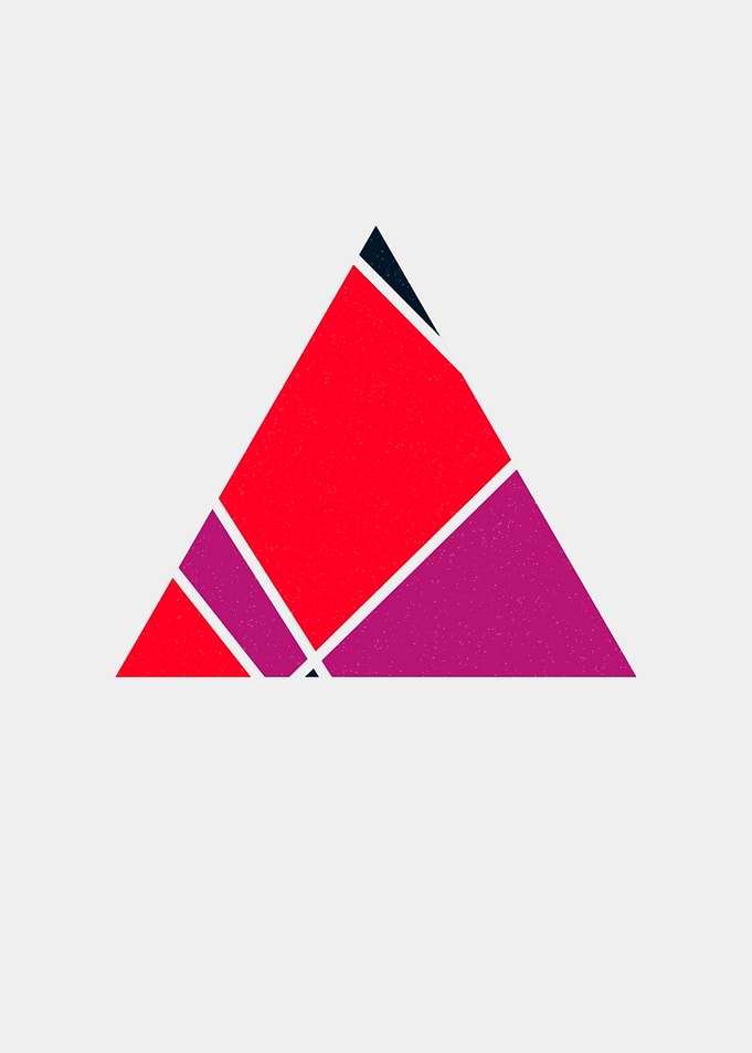 Mondrian style art colorfu