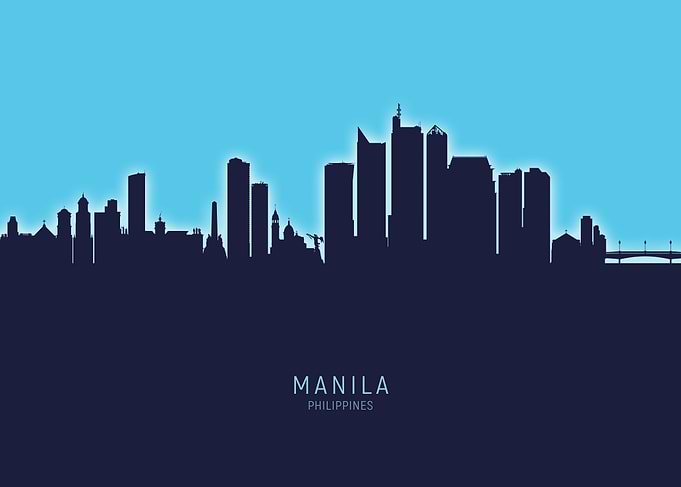 Manila Skyline Philippines