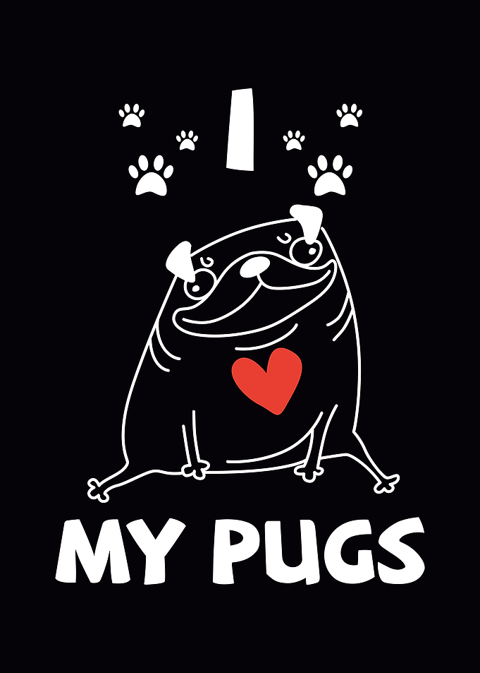 I Heart My Pug