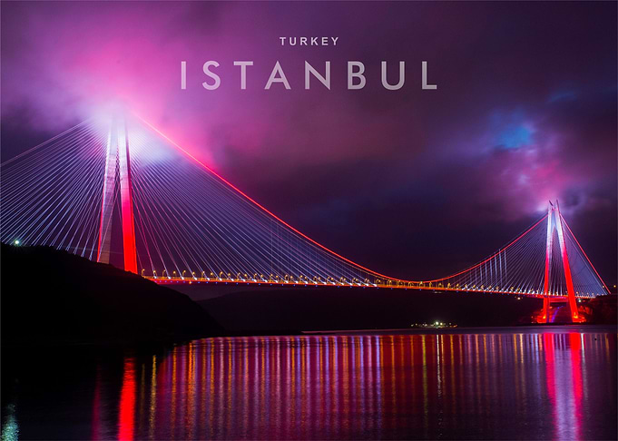 Istanbul city night