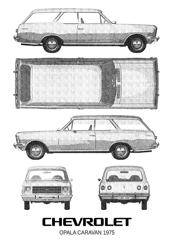 BNW Chevrolet Opala Carava