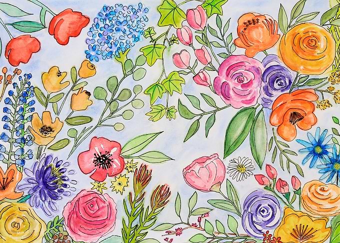 Floral Splash