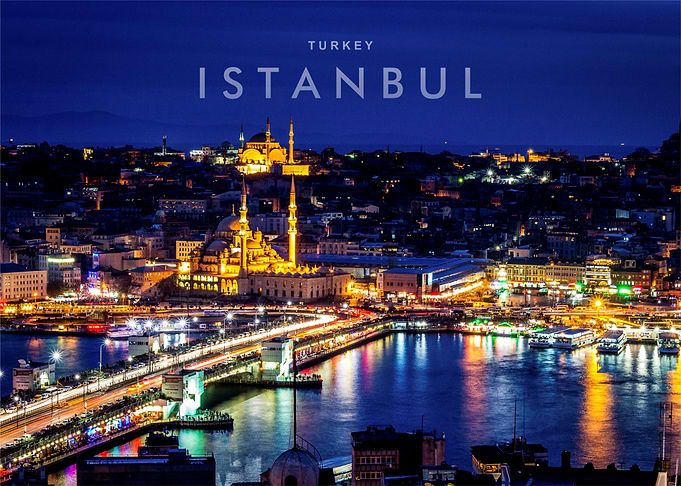 Istanbul city night
