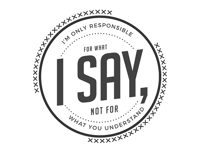 Im only responsible