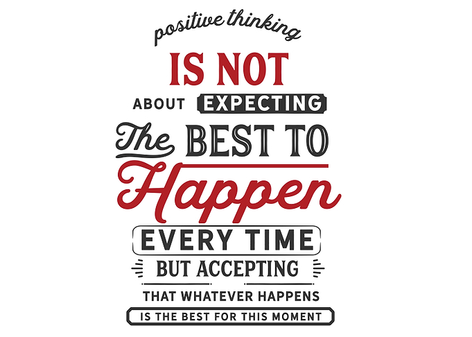 positive thinking