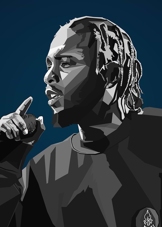 Kendrick Lamar Wpap Art