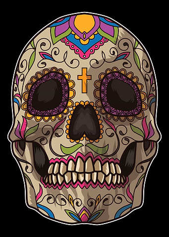 Sugar Skull Mask
