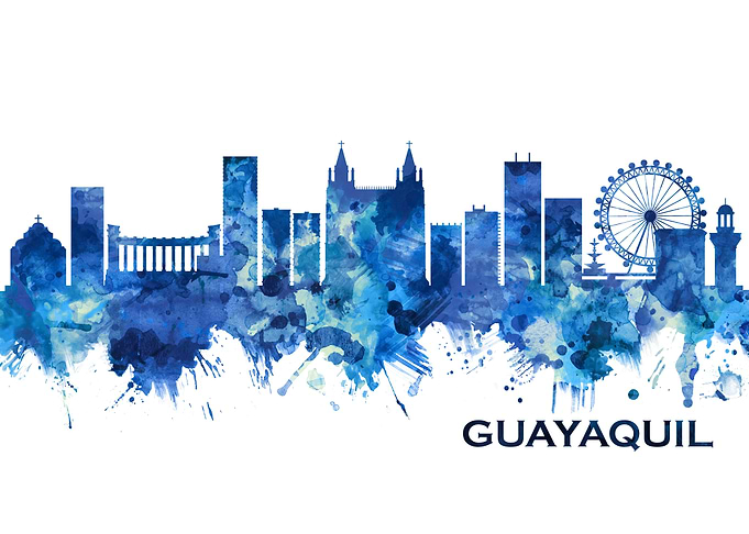 Guayaquil Ecuador Skyline