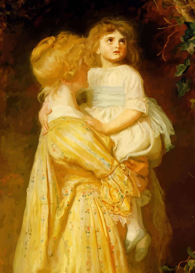 The Nest by Millais