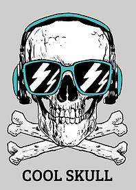 Cool Skull listen to Music