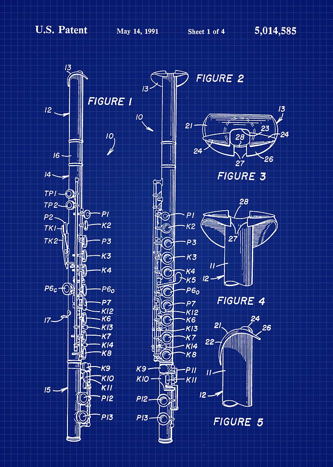 1991 Flute Patent