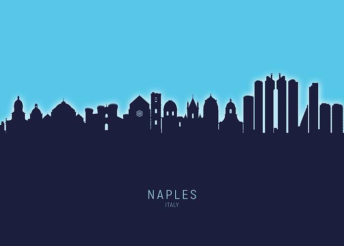 Naples Skyline Italy
