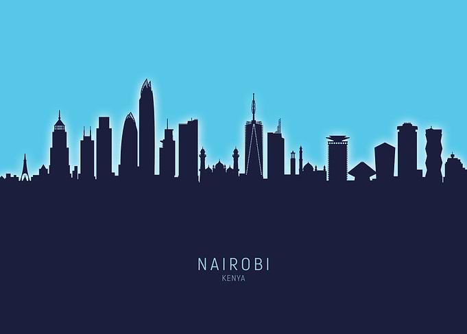 Nairobi Skyline Kenya