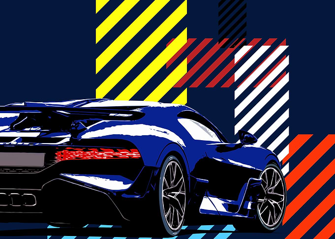 Blue Car