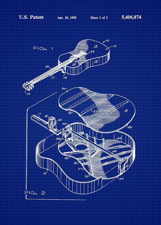 1995 Guitar Patent