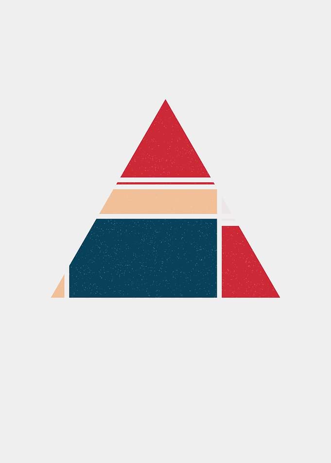 Mondrian style art