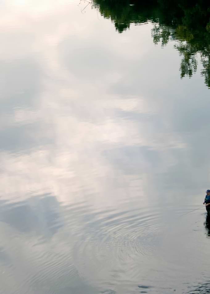 Active Alone Angler Anglin