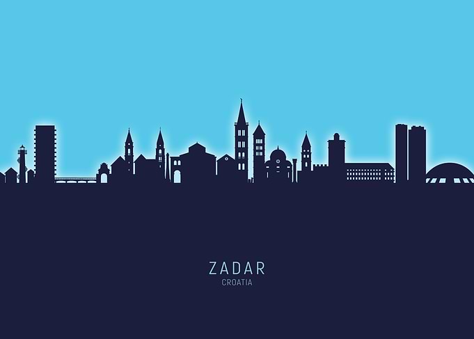 Zadar Skyline Croatia
