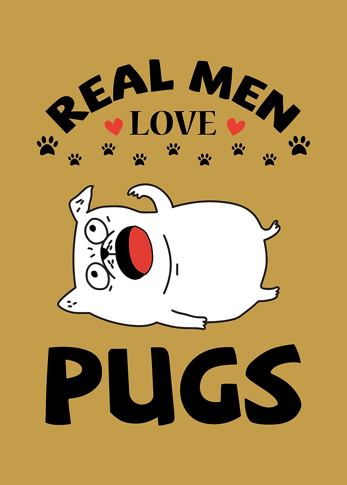 Real Men Love Pugs