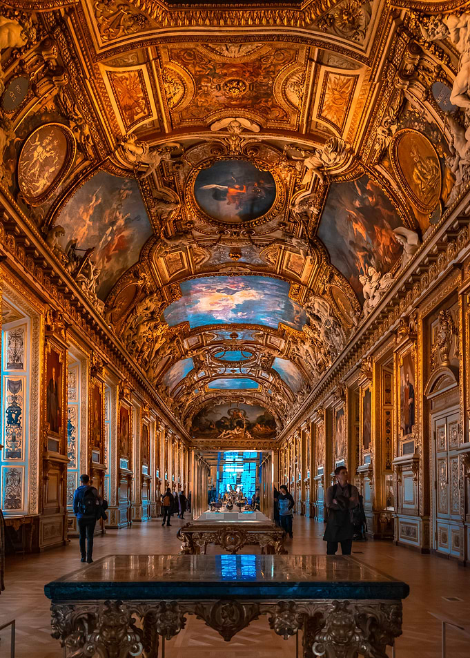 Louvre Gold View