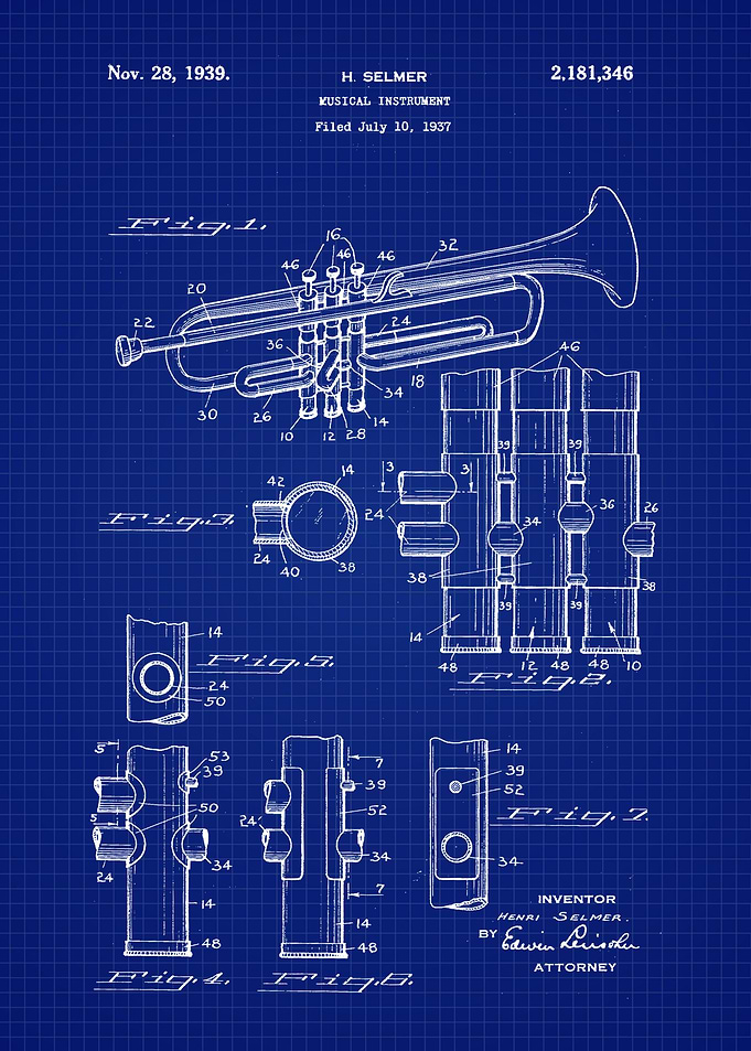 1939 Trumpet Patent