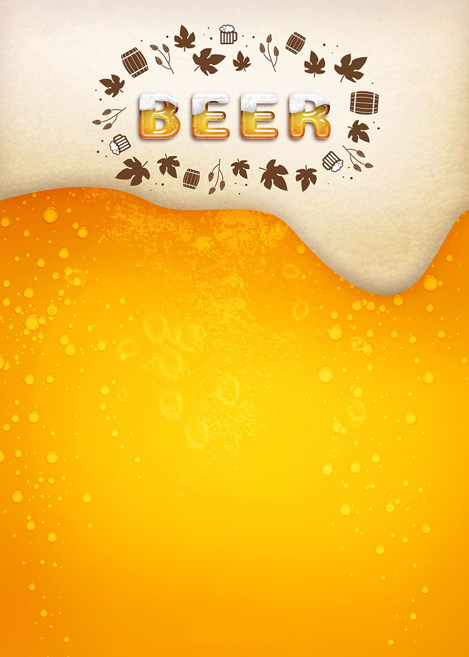 Beer Drink with Foam