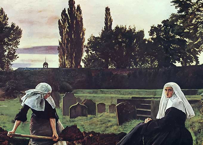 The Vale of Rest Millais