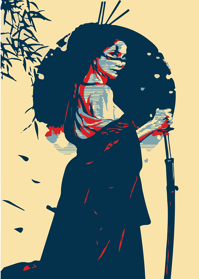 Women with the sword