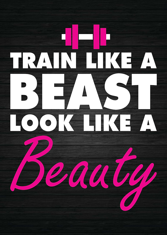 Train Like A Beast Beauty