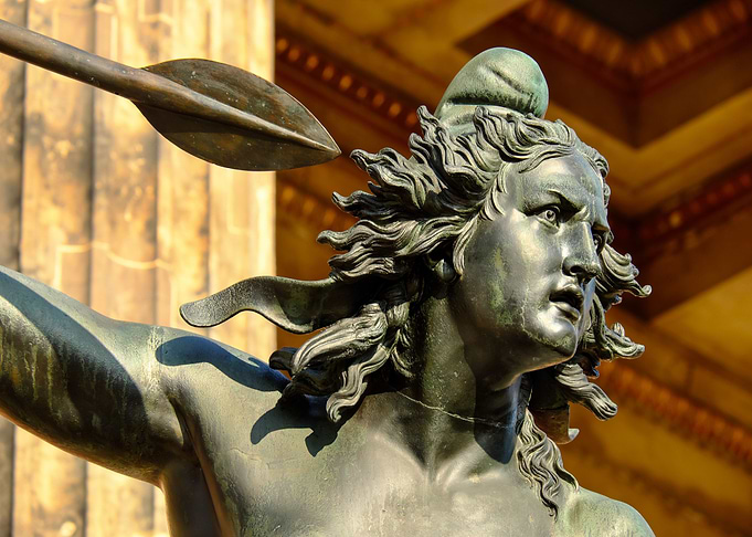 Bronze Woman Amazone