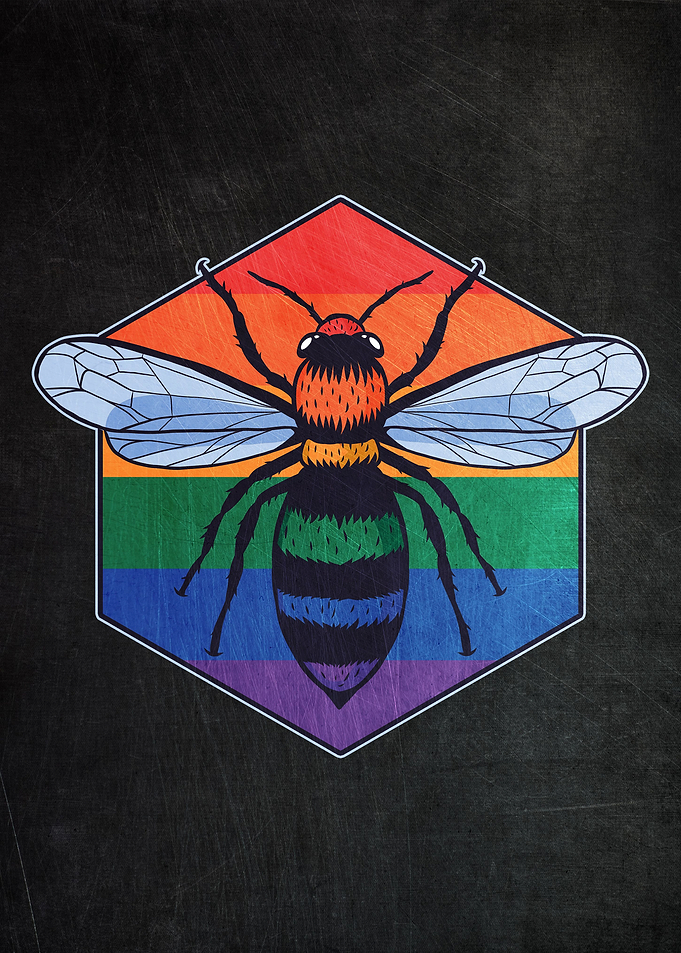 Beekeeper Bee Retro Design