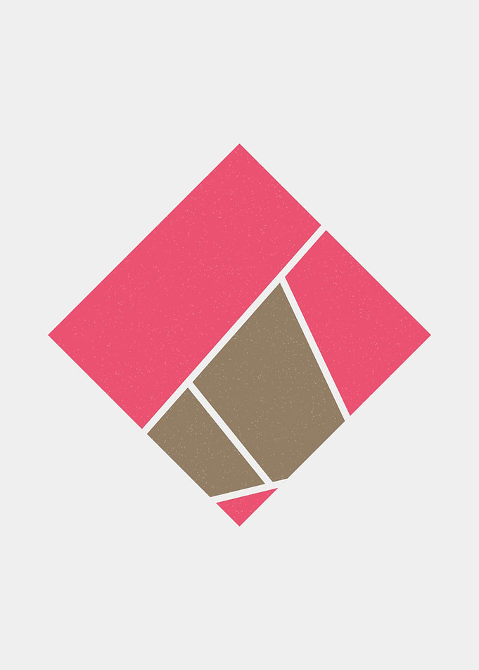 Mondrian style art