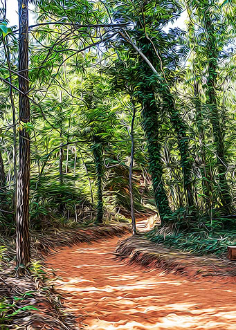 Ocher natural park