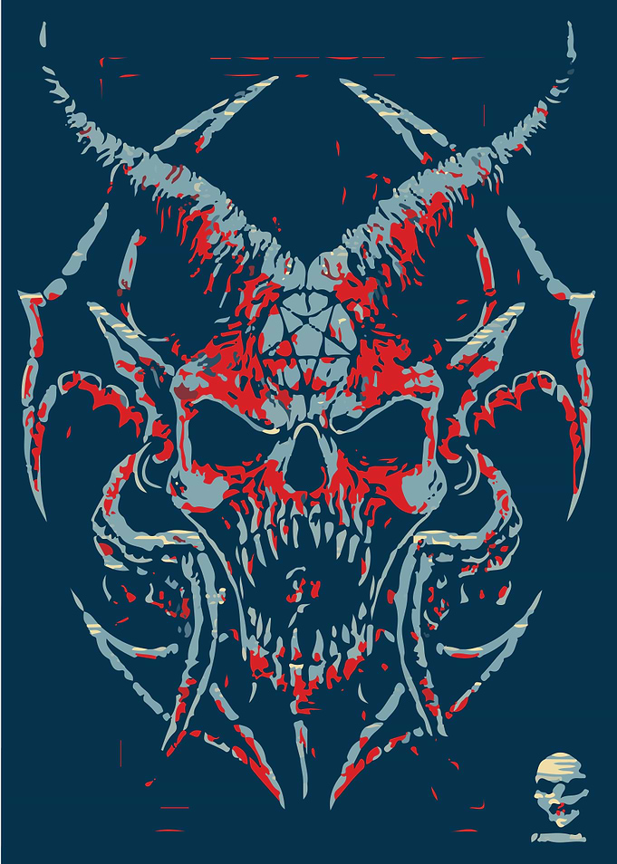 Skull art