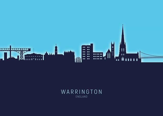 Warrington Skyline England