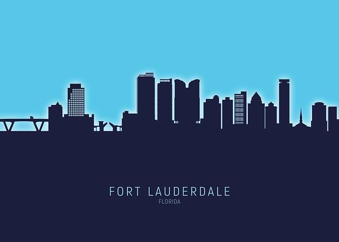 Fort Lauderdale Skyline